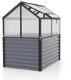 Vitavia Hochfr&uuml;hbeet Zola mit 4 Dachfenstern B 127 x T 89 x H 135 cm 135 cm 4...