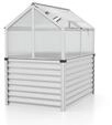 Vitavia Hochfr&uuml;hbeet Zola mit 4 Dachfenstern B 127 x T 89 x H 135 cm 135 cm 4...