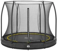 Salta Trampolin Comfort Edition Ground mit Sicherheitsnetz &Oslash; 251 cm schwarz