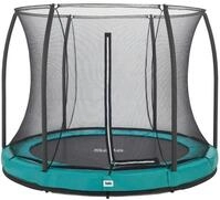 Salta Trampolin Comfort Edition Ground mit Sicherheitsnetz &Oslash; 183 cm gr&uuml;n