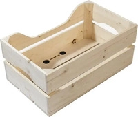 Racktime 07381346, Racktime Holzbox Woodpacker braun