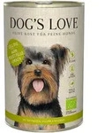 Dog's Love Bio 400g Dose Hundenassfutter Sparpaket 12 x 400 Gramm Huhn mit