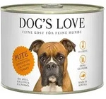 Dog's Love Classic 200g Dose Hundenassfutter Sparpaket 12 x 200 Gramm Pute mit Apfel,