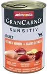 animonda Gran Carno Sensitiv Adult 400g Dose Hundenassfutter 6 x 400 Gramm Reines