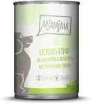 MJAMJAM Leckere Mahlzeit 400g Hundenassfutter Sparpaket 12 x 400 Gramm leckeres...