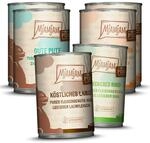 MJAMJAM Mixpaket 6 x 400g Dose Katzennassfutter Mixpaket V - Purer Fleischgenuss