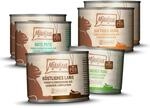 MJAMJAM Mixpaket 6 x 200g Dose Katzennassfutter Mixpaket V - Purer Fleischgenuss