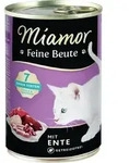 Miamor Feine Beute 400g Dose Katzennassfutter Sparpaket 24 x 400 Gramm Ente