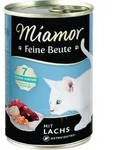 Miamor Feine Beute 400g Dose Katzennassfutter Sparpaket 24 x 400 Gramm Lachs