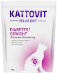 KATTOVIT Feline Diabetes/Gewicht Katzentrockenfutter Di&auml;tnahrung 400 Gramm