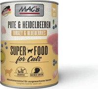 MAC's 2200057862820, MAC's Cat 800g Dose Katzennassfutter 6 x 800 Gramm Pute,...