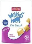 animonda Milkies-Knusperkissen Vorteilspack 120g Beutel Katzensnack Wellness