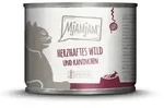 MJAMJAM Leckere Mahlzeit 200g Dose Katzennassfutter 6 x 200 Gramm herzhaftes Wild &