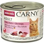 animonda Carny Adult 200g Dose Katzennassfutter Sparpaket 12 x 200 Gramm Pute, Huhn +
