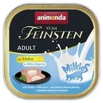 animonda Vom Feinsten Adult mit Milchkern 100g Schale Katzennassfutter Sparpaket 64 x