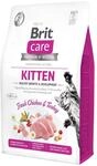 Brit Care Fresh Chicken&Turkey getreidefrei Kitten Katzentrockenfutter 2 Kilogramm