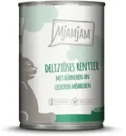 MJAMJAM Leckere Mahlzeit 400g Dose Katzennassfutter Sparpaket 12 x 400 Gramm