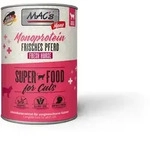 MAC's Cat Adult Monoprotein 400g Dose Katzennassfutter Sparpaket 12 x 400 Gramm Pferd