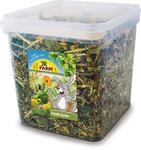 JR FARM Nager Feldkr&auml;uter Raufutter f&uuml;r Kleintiere 5 Liter Eimer (1 Kilogramm)