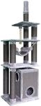 Nobby Kratzbaum Telde 80x60x232-252cm hellgrau