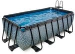 Exit rechteckiger Rahmenpool mit Kartuschenfilteranlage 400 x 200 cm (H&ouml;he...