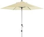 doppler Mittelmastschirm EXPERT 280 Auto-Tilt, Aluminium Silber / 100 % Polyester 180
