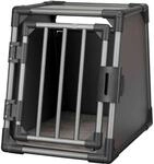 TRIXIE Hundetransportbox Aluminium graphit Gr&ouml;&szlig;e S (48 x 61 x 56 Centimeter)