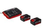Einhell Akkuset PXC-Starter-Kit 2 18V 2x 4,0Ah & Twincharger Kit 4512112