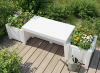 KHW Gartenbank "Berlin", wei&szlig;
