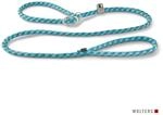 Wolters Moxonleine Everest reflex aqua/schwarz 180 x 0,9 cm