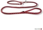 Wolters Moxonleine Everest reflex rot/schwarz 180 x 1,3 cm