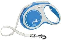 Flexi New COMFORT Gurt M 5m Roll-Leine f&uuml;r Hunde blau