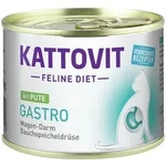 KATTOVIT Feline Diet Gastro 185g Dose Katzennassfutter Di&auml;tnahrung Sparpaket 24 x