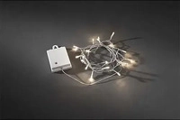 Konstsmide Weihnachtsbeleuchtung LED Lichterkette mit an/aus Schalter Licht