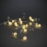 Konstsmide Weihnachtsbeleuchtung LED Lichterkette gr&uuml;ne Bl&auml;ttern und Beeren