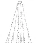 Konstsmide Weihnachtsbeleuchtung LED Baummantel 270 warmwei&szlig;e Dioden 90cm