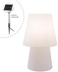8 seasons design Solar LED-Tischleuchte No. 1, 60 cm, wei&szlig;