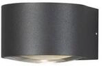 Konstsmide LED Kristall-Linsen-Wandleuchte Gala, schwarz, 6W (7881-370)