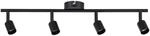 Paulmann Spotlight Carolina 4x10W GU10 schwarz matt