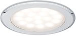 Paulmann LED M&ouml;beleinbauleuchten 2er-Set f&uuml;r Spiegelschrank Chrom