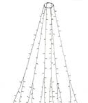 Konstsmide Weihnachtsbeleuchtung LED Baummantel 270 bernsteinfarbene Dioden
