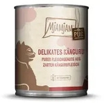 MJAMJAM Purer Fleischgenuss 800g Dose Katzennassfutter Sparpaket 12 x 800 Gramm gute