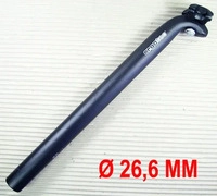 ergotec 07282338, ergotec Hook Sattelst&uuml;tze 26,6 mm schwarz