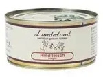 Lunderland Dose 300g Hundenassfutter 12 x 300 Gramm Rindfleisch mager