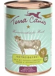 Terra Canis Getreidefrei 400g Dose Hundenassfutter 6 x 400 Gramm Kalb mit