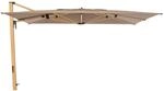 doppler Pendelschirm ALU WOOD 400 x 300 LED, Aluminium Esche-Optik / 100 % Polyester