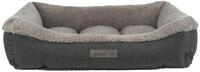 TRIXIE Vital Bett Remo, eckig, Kunstleder, 90 &times; 70 cm, schwarz