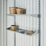 Regal-Set mit B&ouml;den 72 x 24,5 cm cm 4 B&ouml;den (nicht passend f&uuml;r Ger&auml;tehaus Neo)
