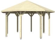 Skan Holz Pavillon Nice-Gr&ouml;&szlig;e 2-naturbelassen