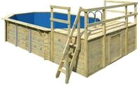 Karibu Pool Modell 4 Classic D - kdi inkl. gratis Sandfilteranlage & Pool-Starterset